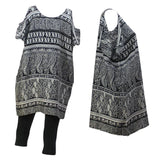 White Blouse Summer Tunic
