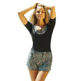 Dots Pattern One Piece Swimsuit