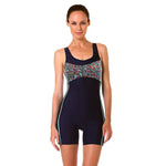 One Piece Swimsuit with Flaminggo pattern