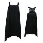 Women Summer Beach Dress Dark Blue