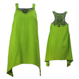Women Summer Beach Dress Green