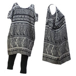 Orange Blouse Summer Tunic
