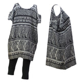 Orange Blouse Summer Tunic