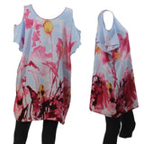 Orange Blouse Summer Tunic
