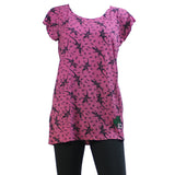 Top Casual Pink Blouse Sleeveless Shirt