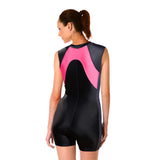 One Piece Swimsuit with Flaminggo pattern