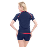 Women Black Rash Vest