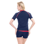 Women Dark Blue Rash Vest
