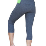 Grey Women Gym Workout Yoga Pants