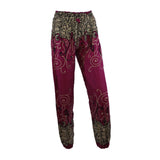 Harem Ladies Pants With Etnic Pattern