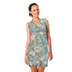 Dress Summer Orange with pattern