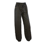 Harem Ladies Pants With Etnic Pattern