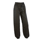 Harem Ladies Pants With Etnic Pattern