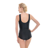 women bathing suit black